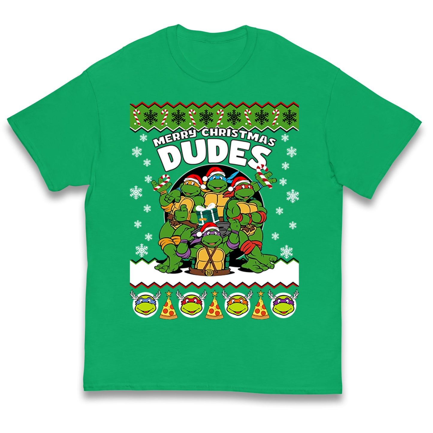 Ninja Turtles Christmas Kids T Shirt