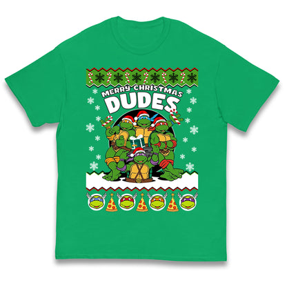 Ninja Turtles Christmas Kids T Shirt