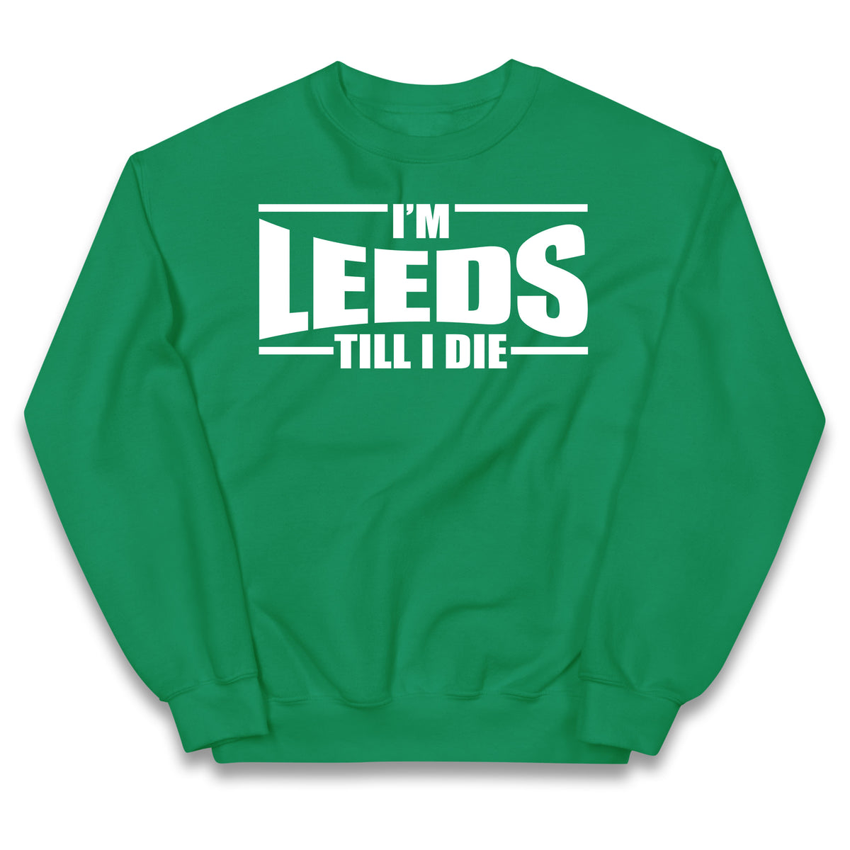 Leeds Till I Die Football Kids Jumper