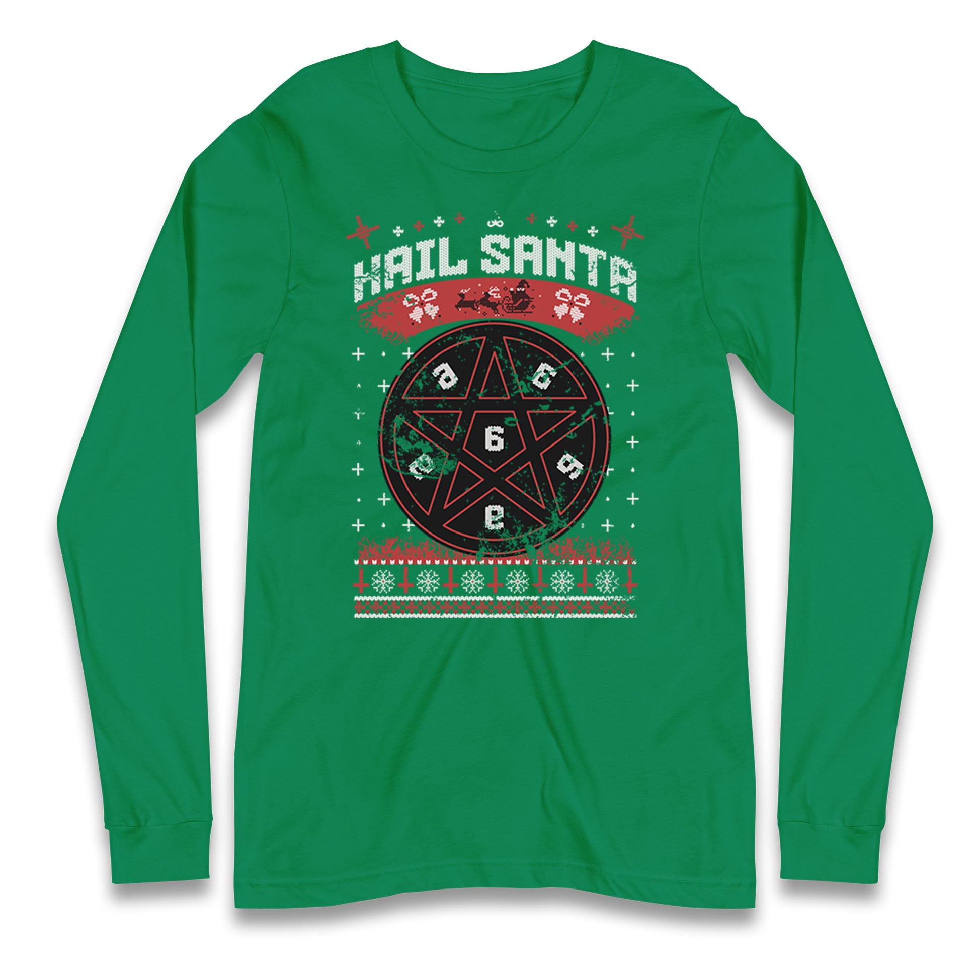 Hail Santa Longsleeve T Shirt