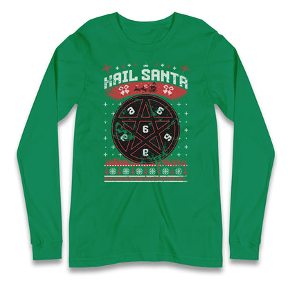 Hail Santa Longsleeve T Shirt