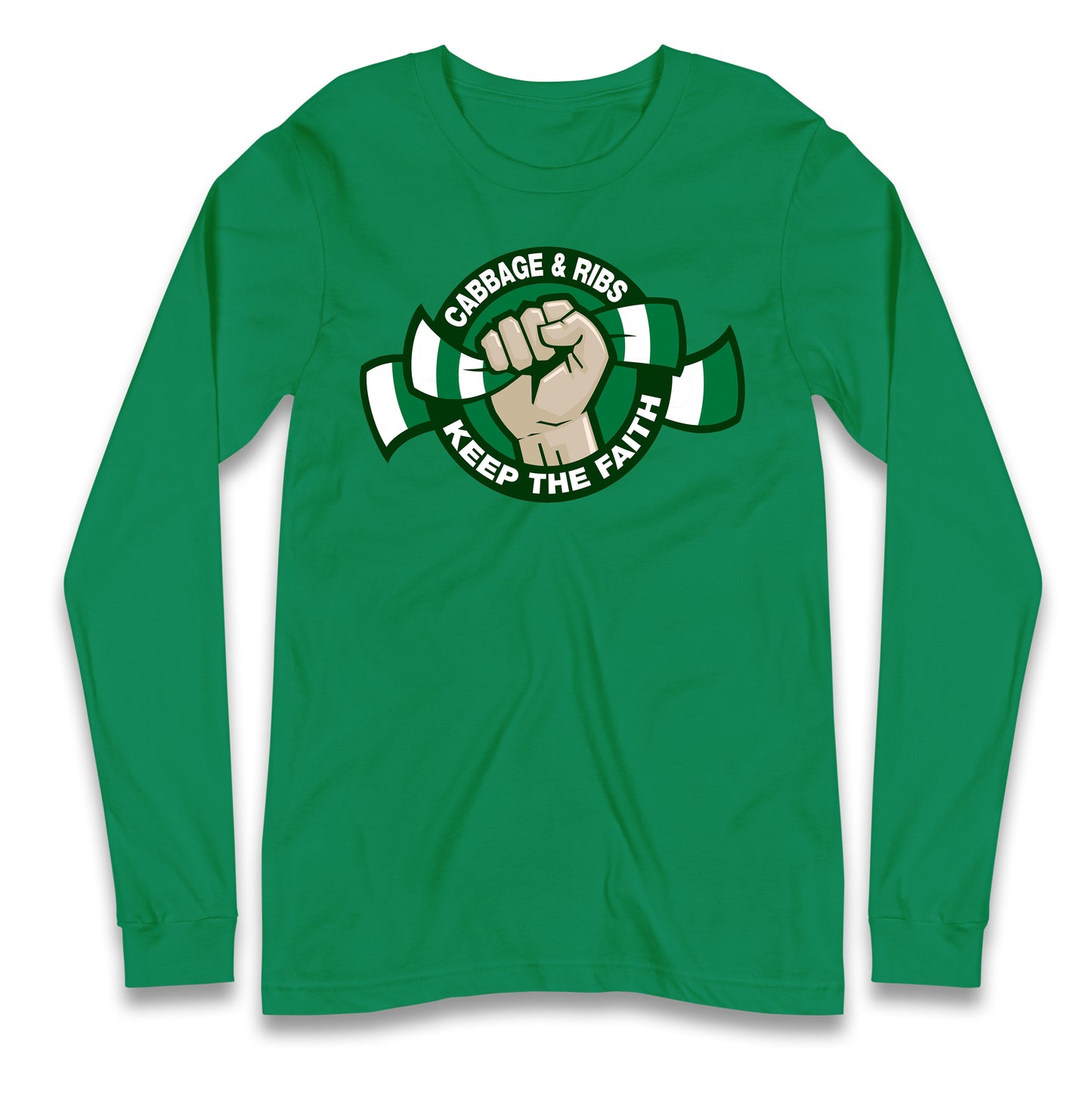 Hibernian Fans Football Longsleeve T Shirt