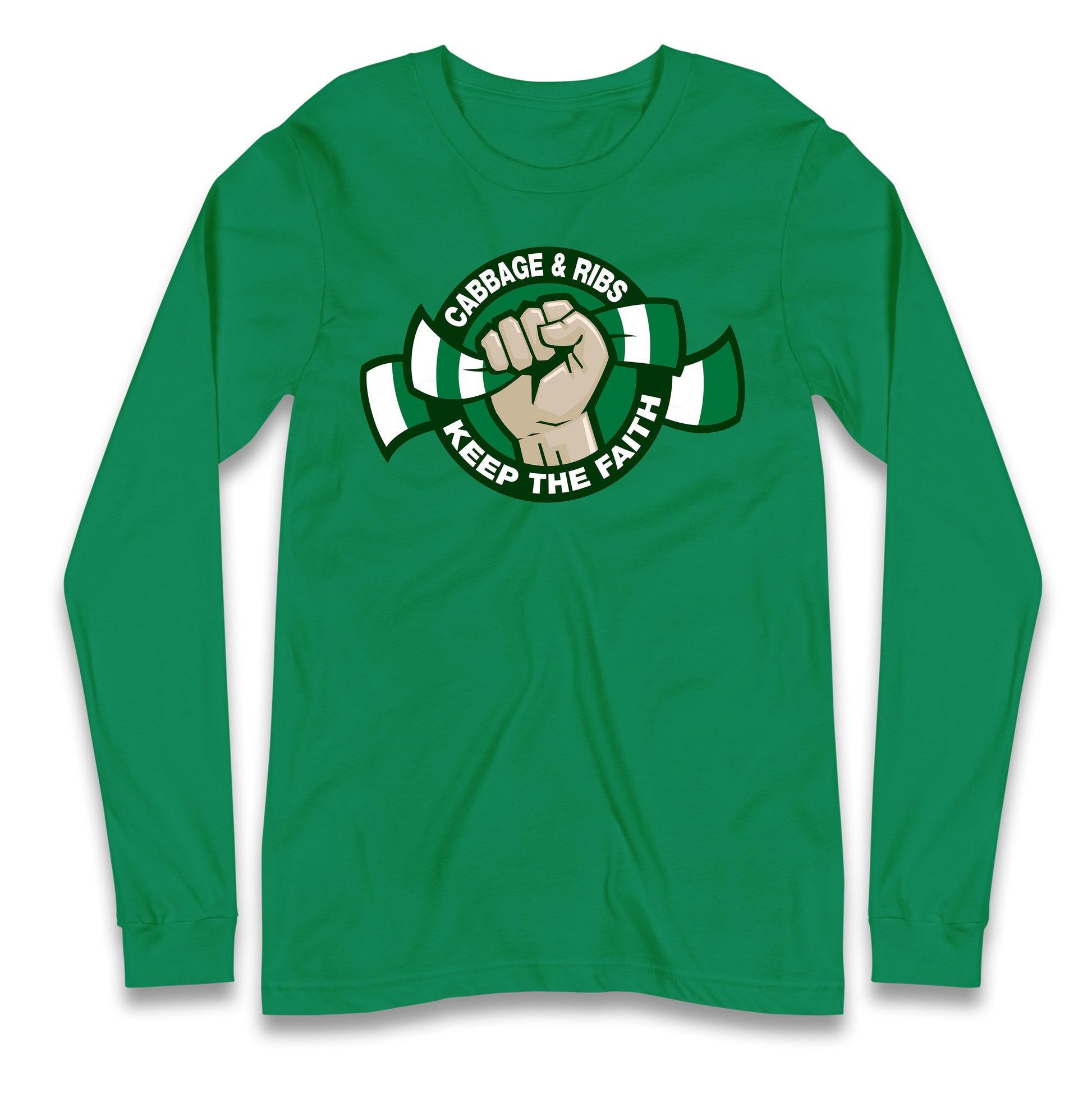 Hibernian Fans Football Longsleeve T Shirt