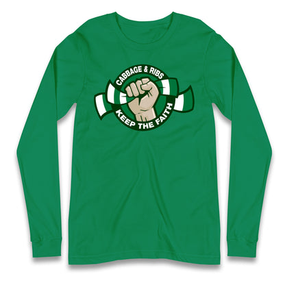 Hibernian Fans Football Longsleeve T Shirt