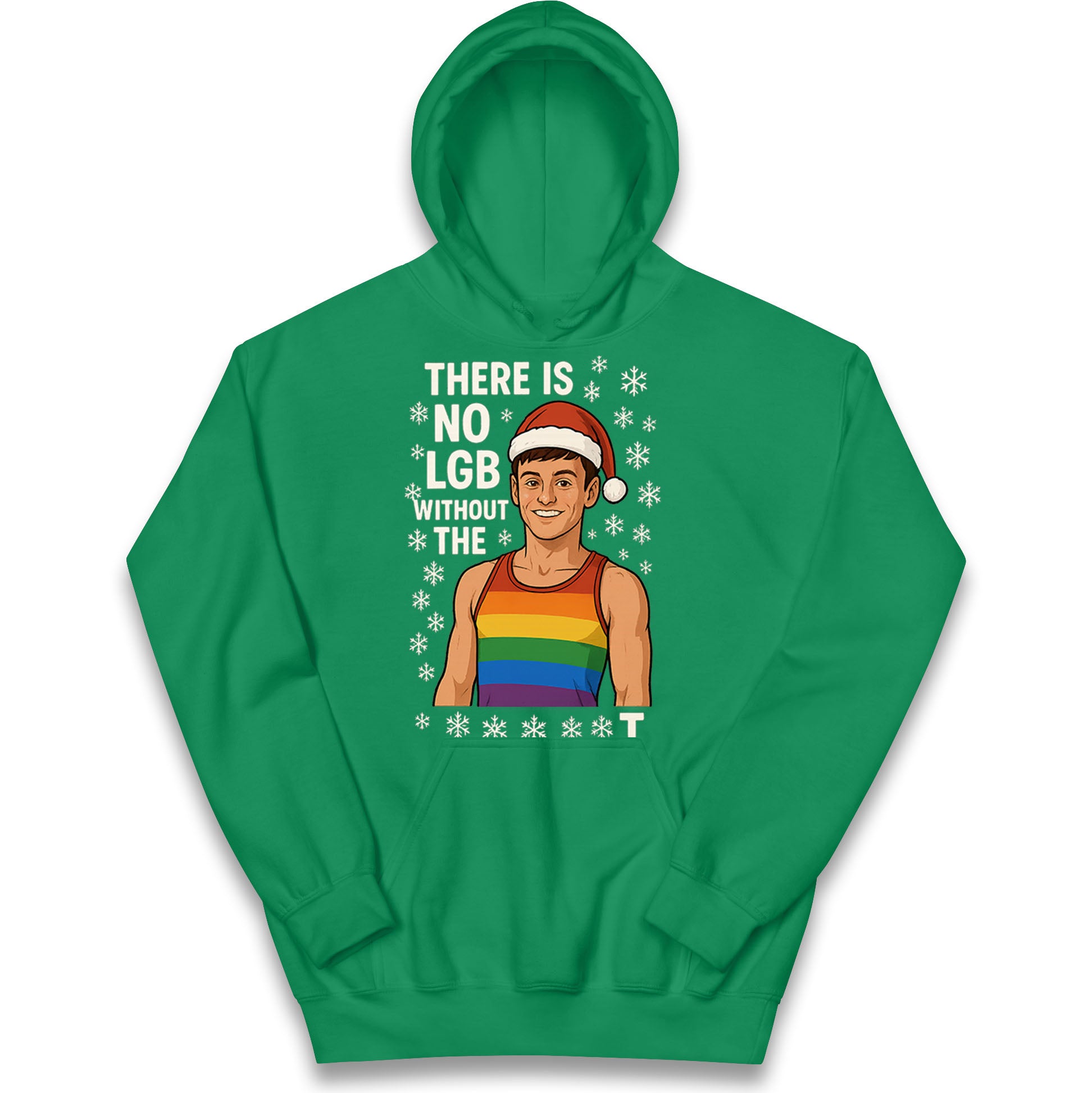 Tom Daley Christmas Kids Hoodie