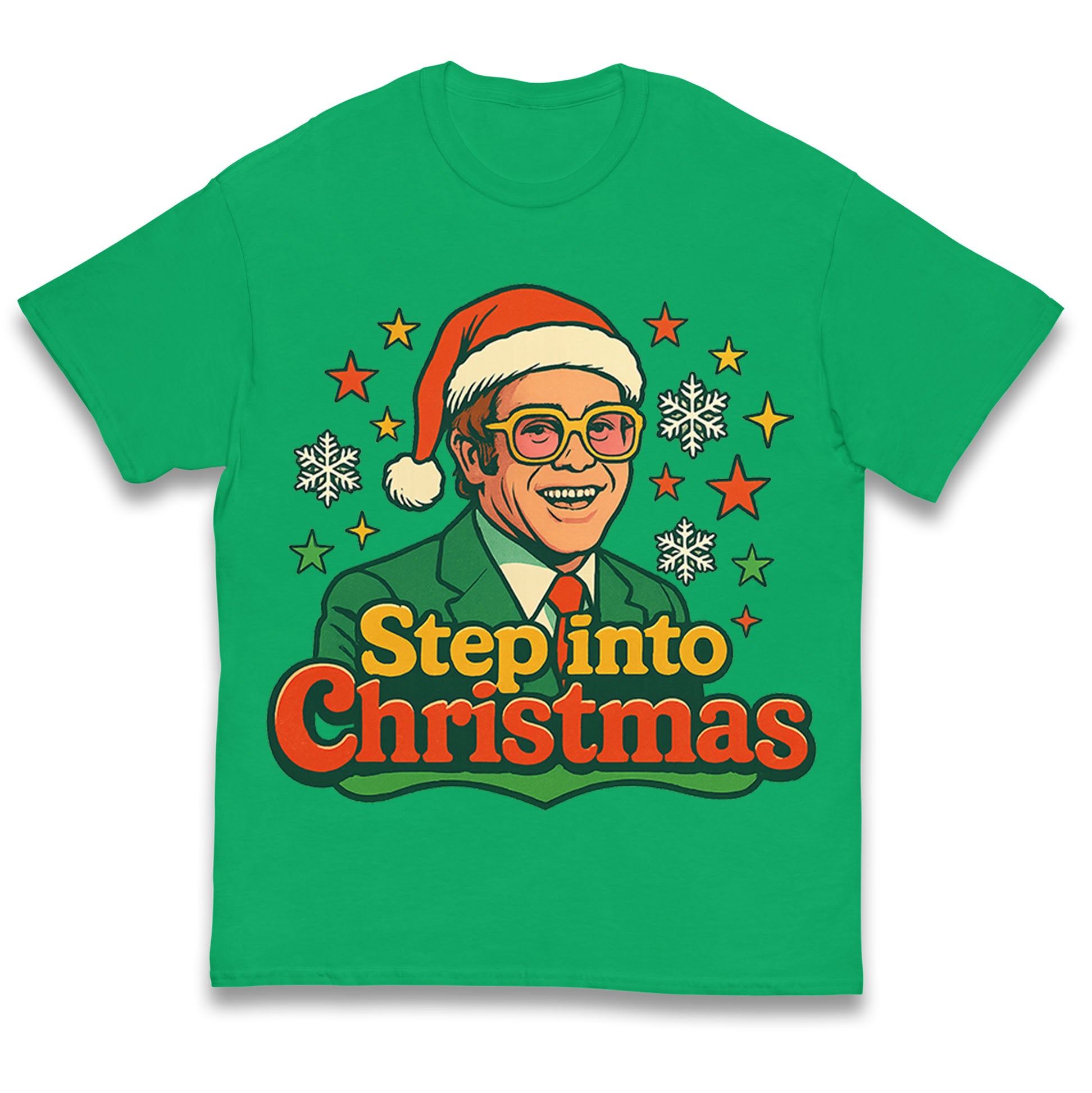 Elton John Christmas Kids T Shirt