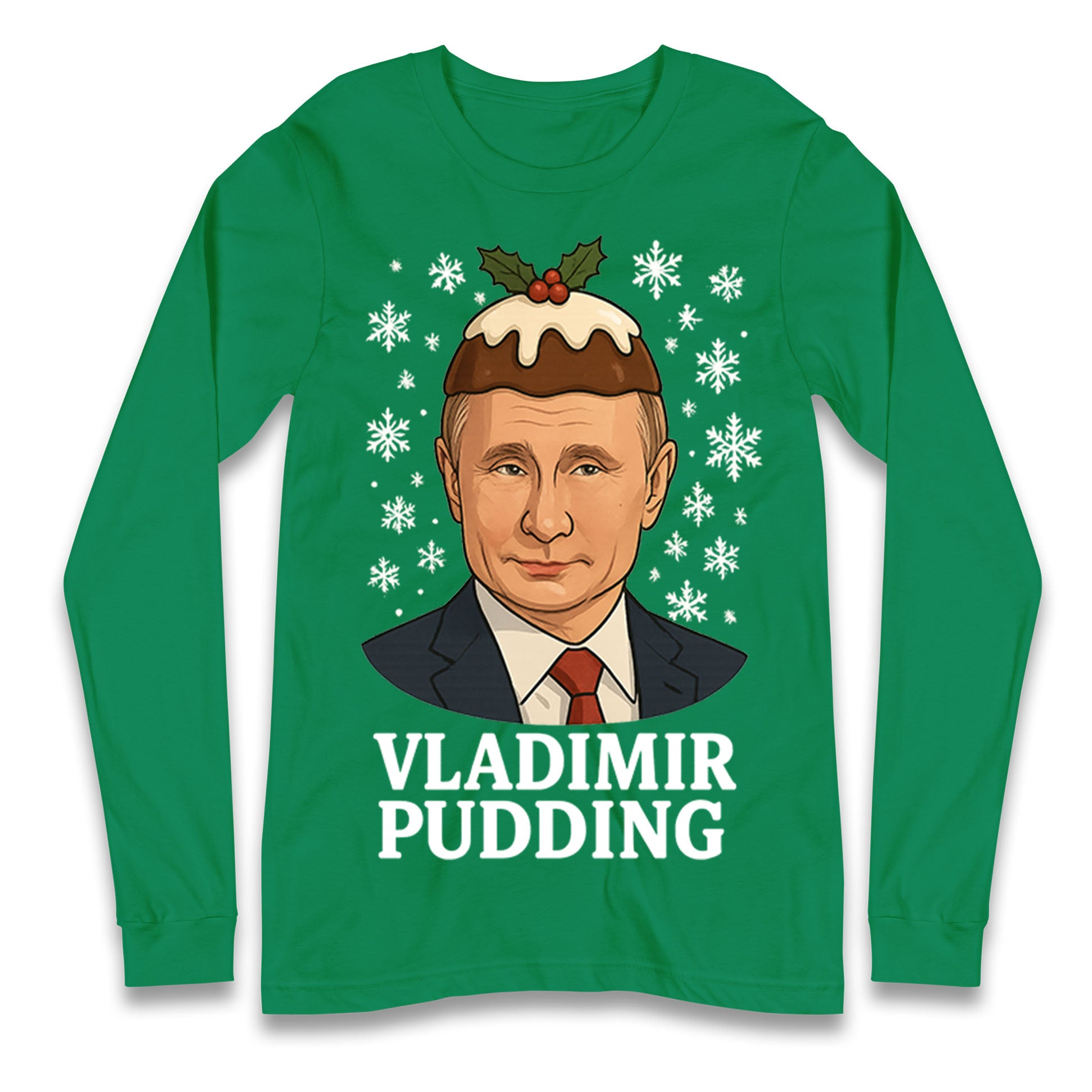 Vladimir Putin Christmas Longsleeve T Shirt