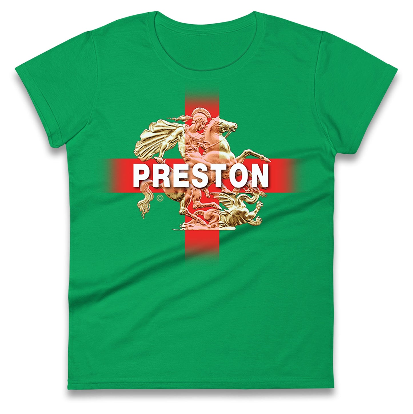 Preston St George & The Dragon Womens Tee Top