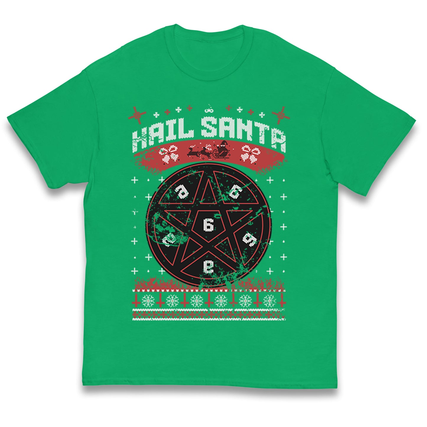 Hail Santa Kids T Shirt