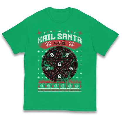Hail Santa Kids T Shirt