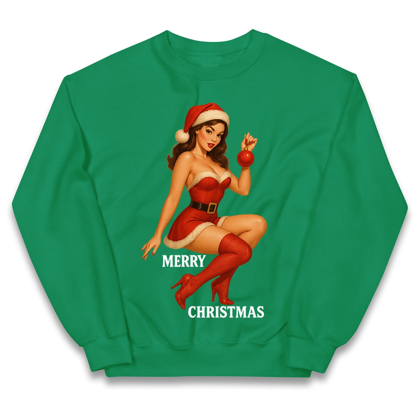 Merry Christmas Sexy Christmas Kids Hoodie
