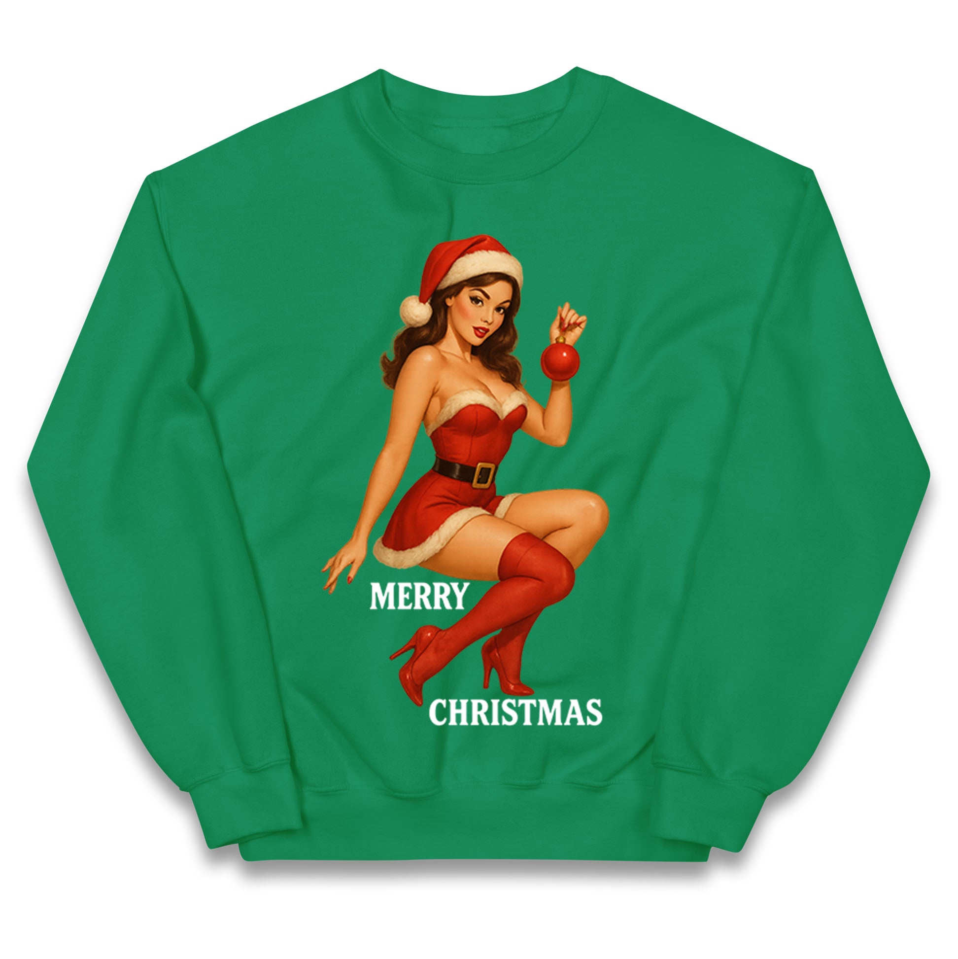 Merry Christmas Sexy Christmas Kids Hoodie
