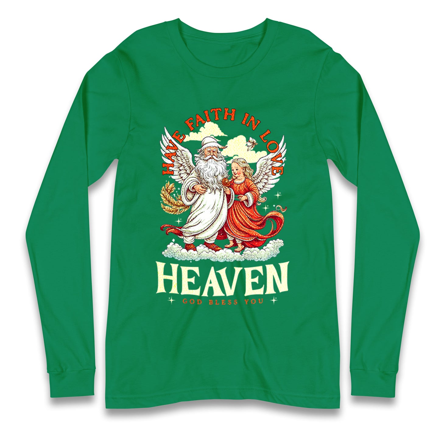 God Bless You Longsleeve T Shirt