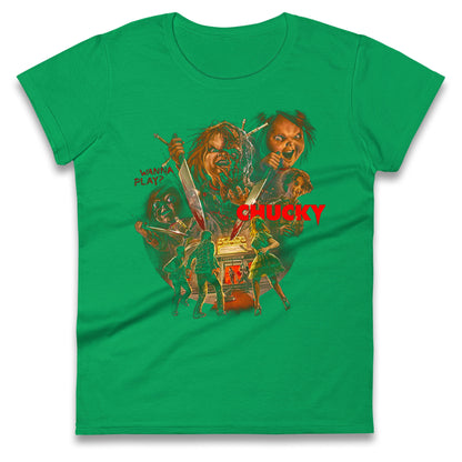 Chucky Ladies T Shirt 
