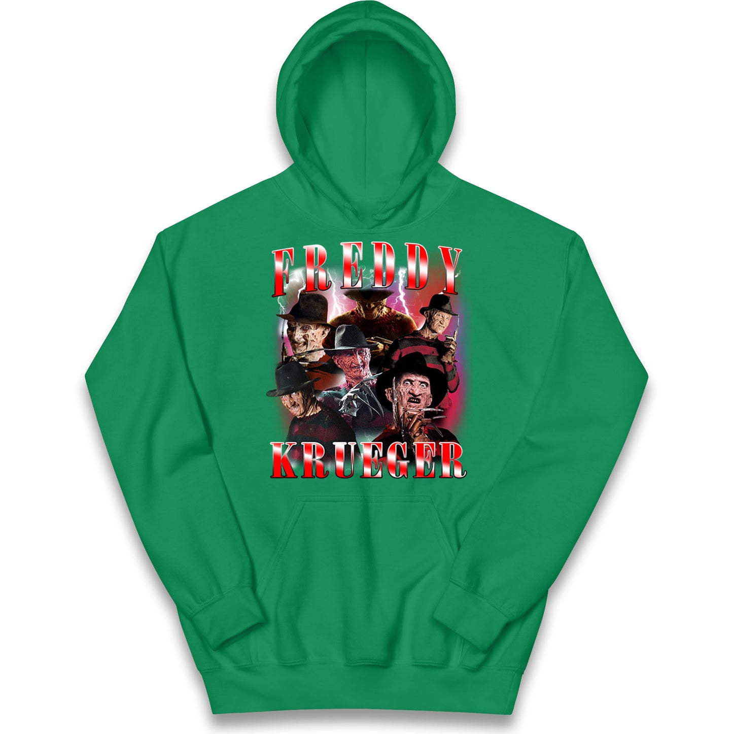 Freddy Krueger Scary Halloween Bootleg Kids Hoodie