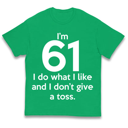 61th Birthday Kids T Shirt