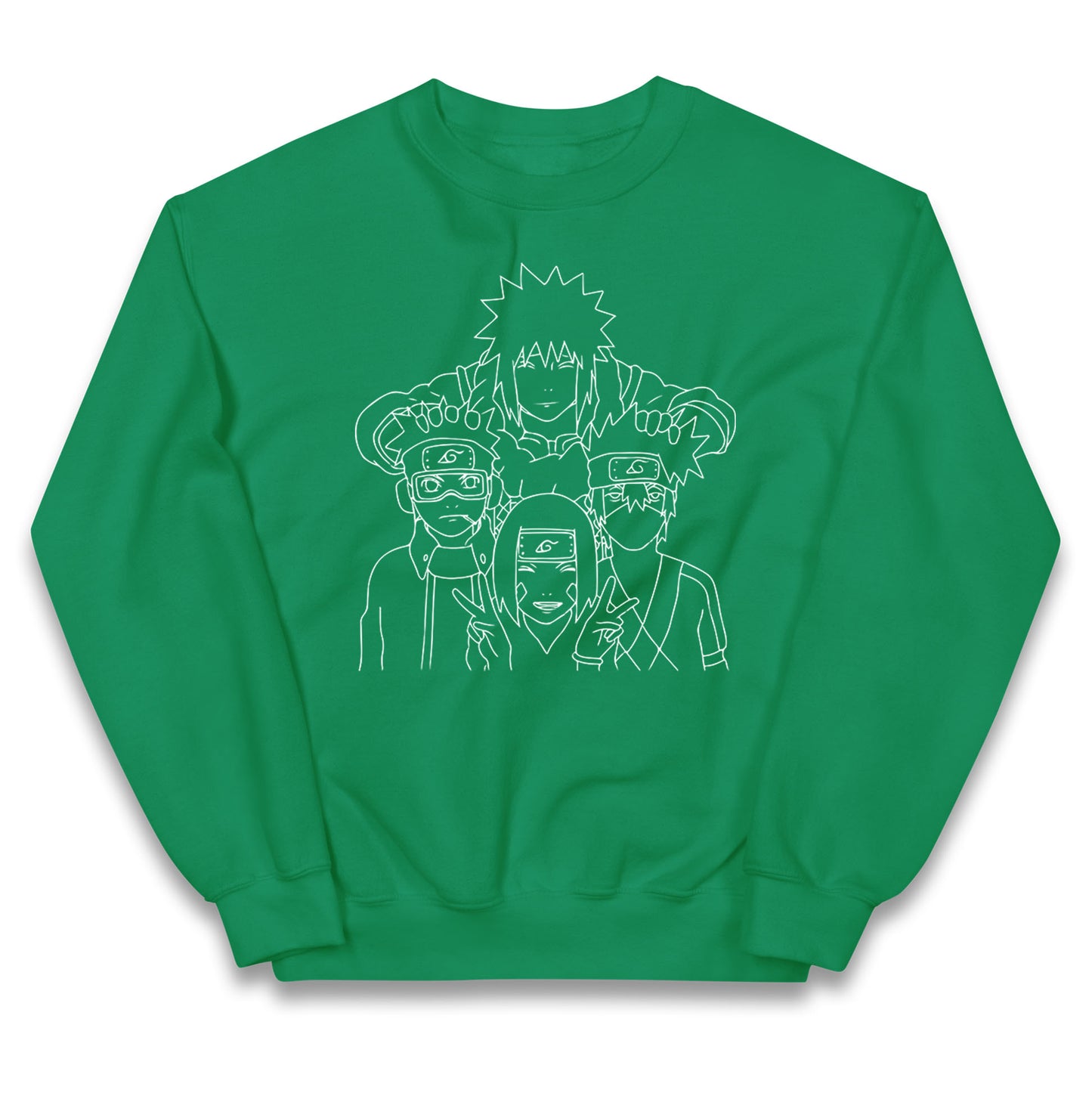 Naruto Shippuden jumper Minato Namikaze Kakashi Hatake Obito Uchiha Rin Nohara Top