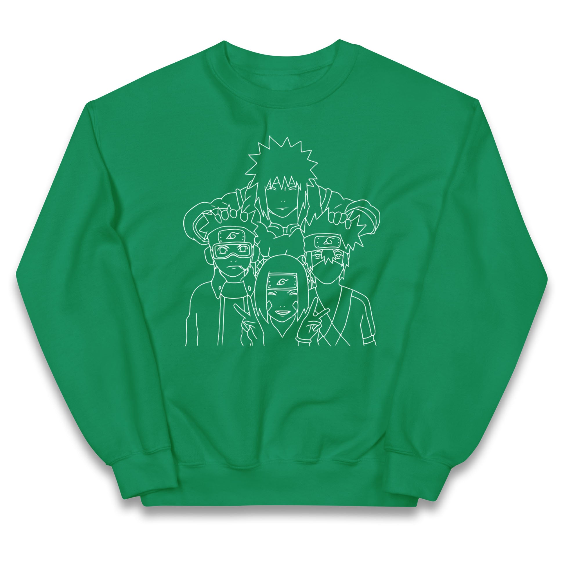 Naruto Shippuden jumper Minato Namikaze Kakashi Hatake Obito Uchiha Rin Nohara Top