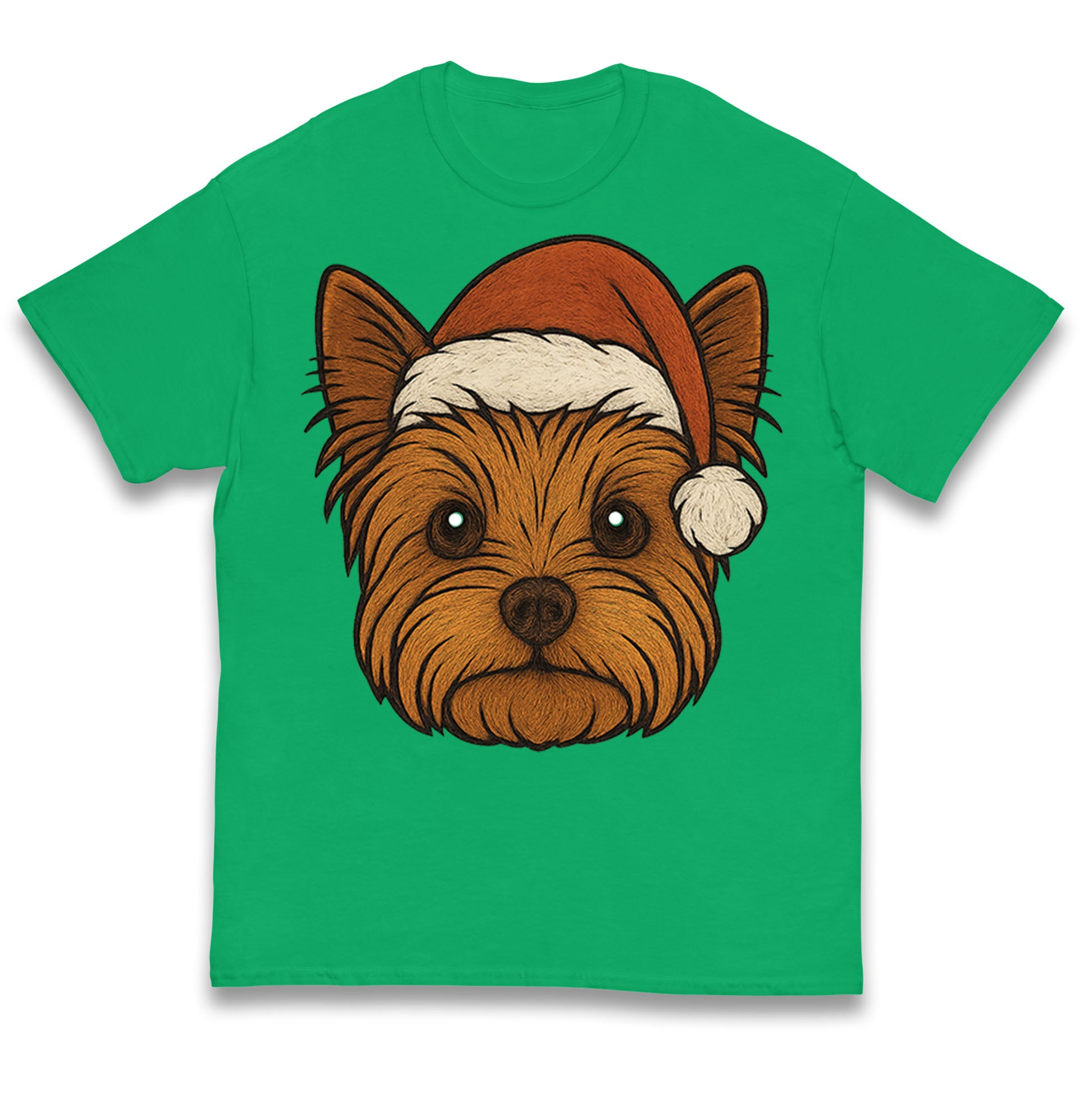 Yorkshire Terrier Christmas Kids T Shirt 