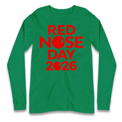 Red Nose Day 2026 Longsleeve T Shirt