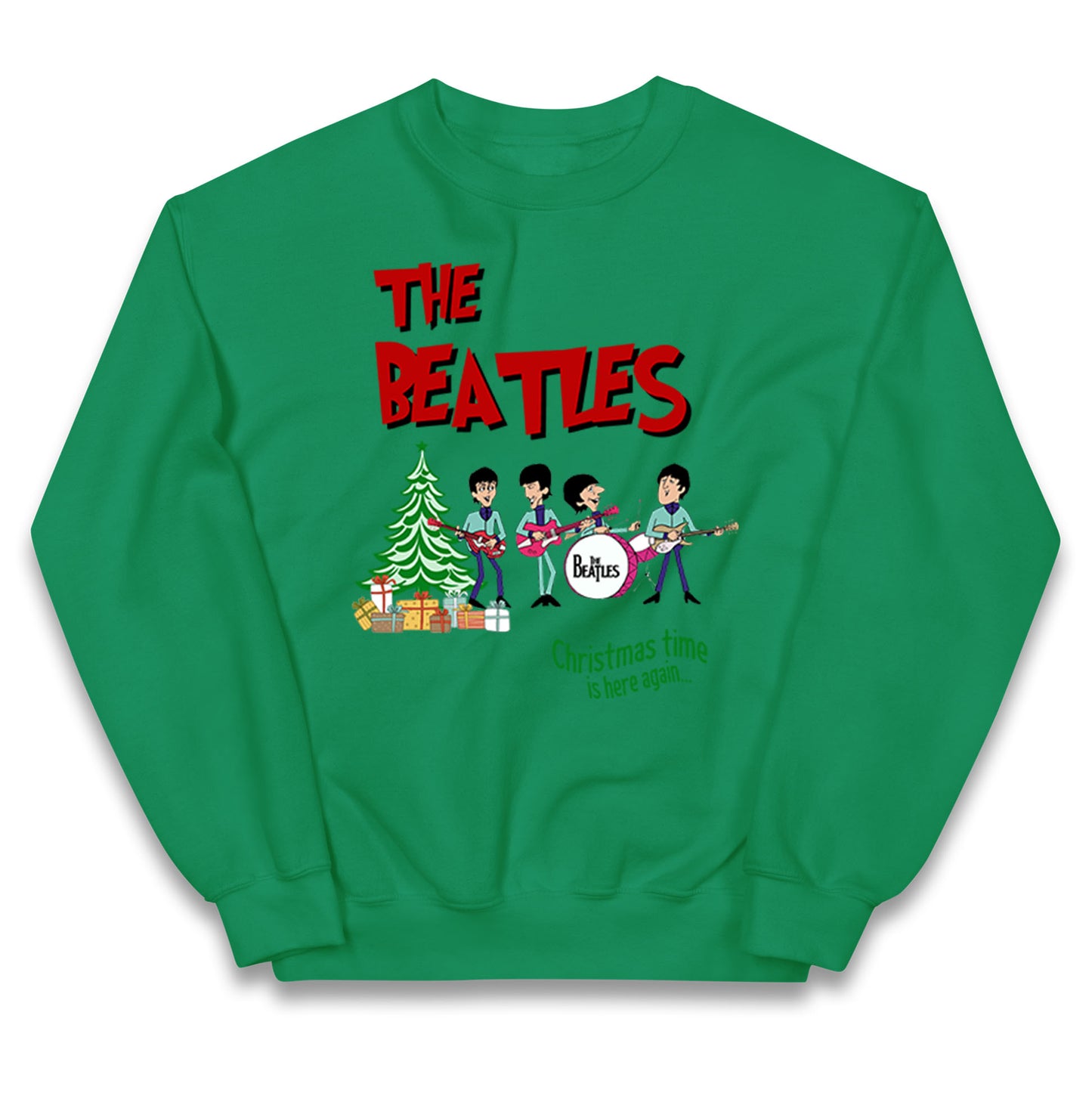 beatles christmas jumper