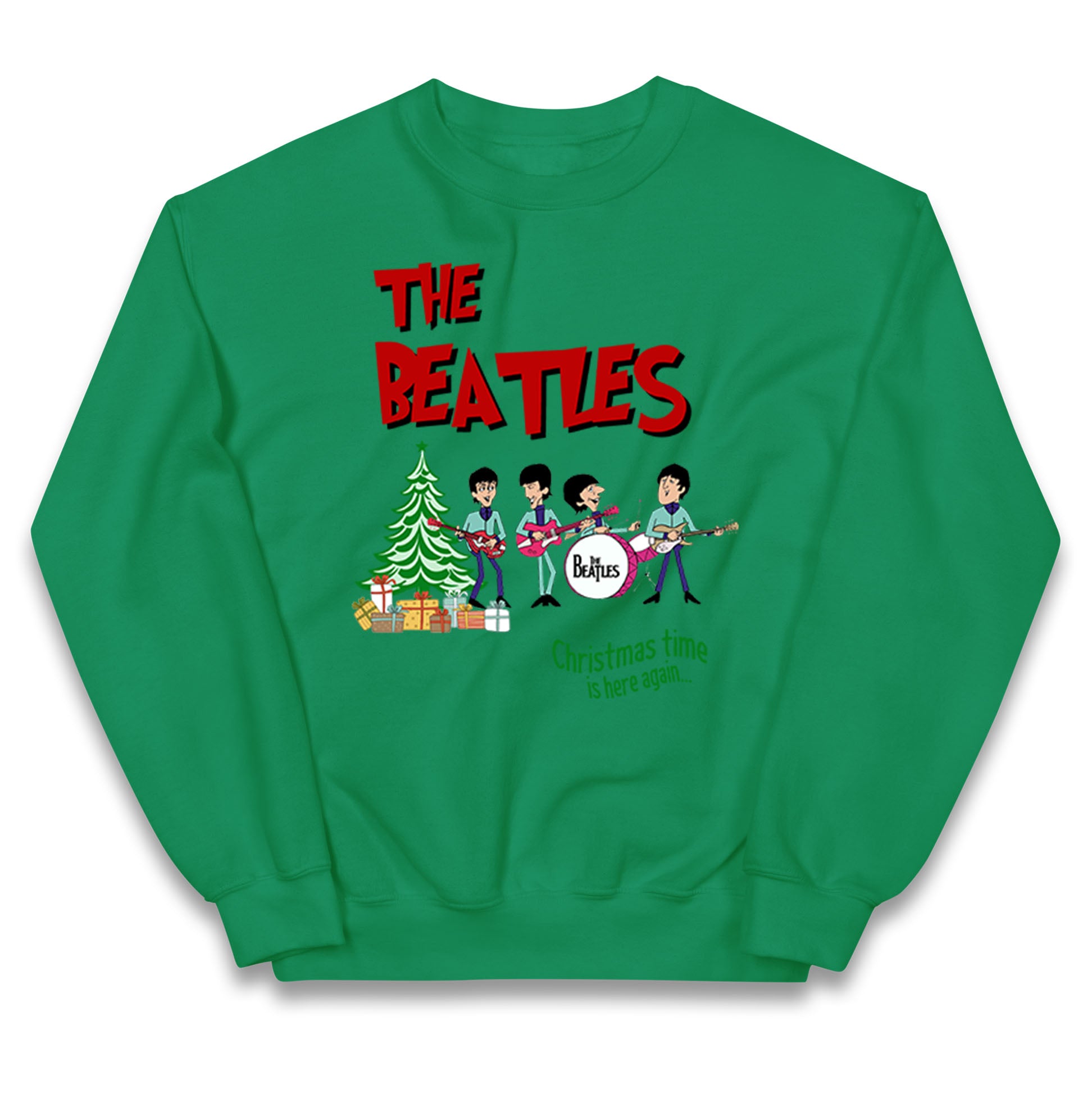 beatles christmas jumper