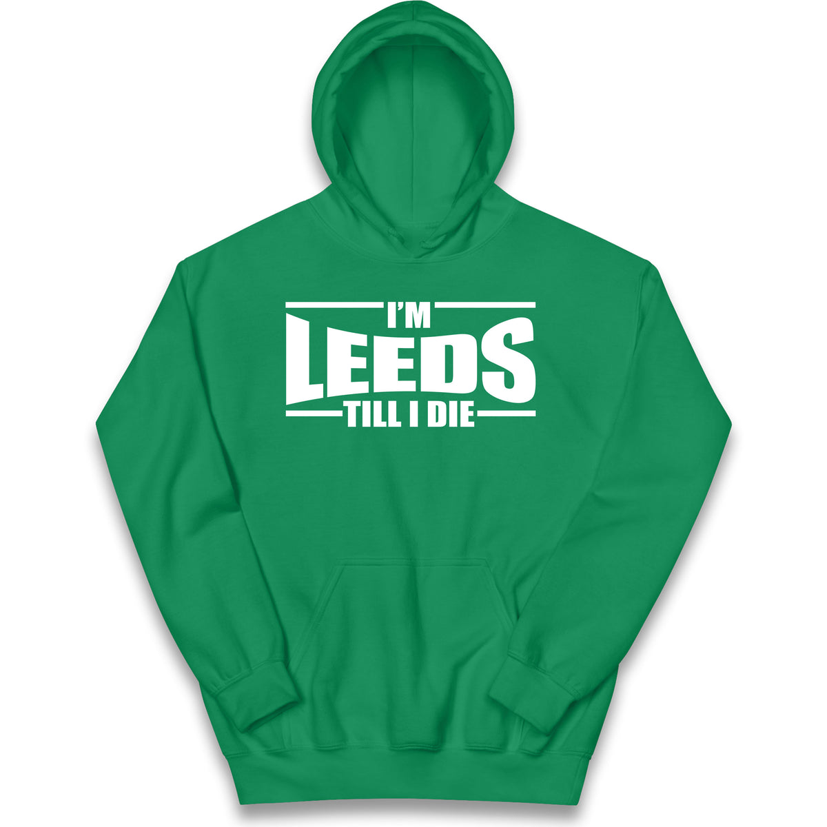 Leeds Till I Die Football Kids Hoodie