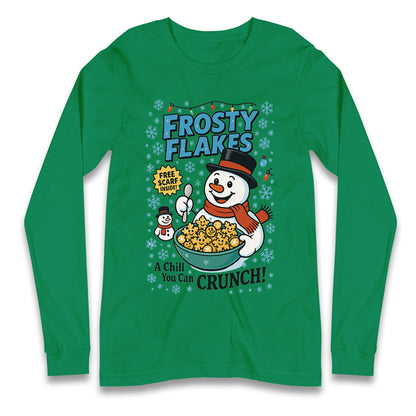 Snowman Christmas Longsleeve T Shirt