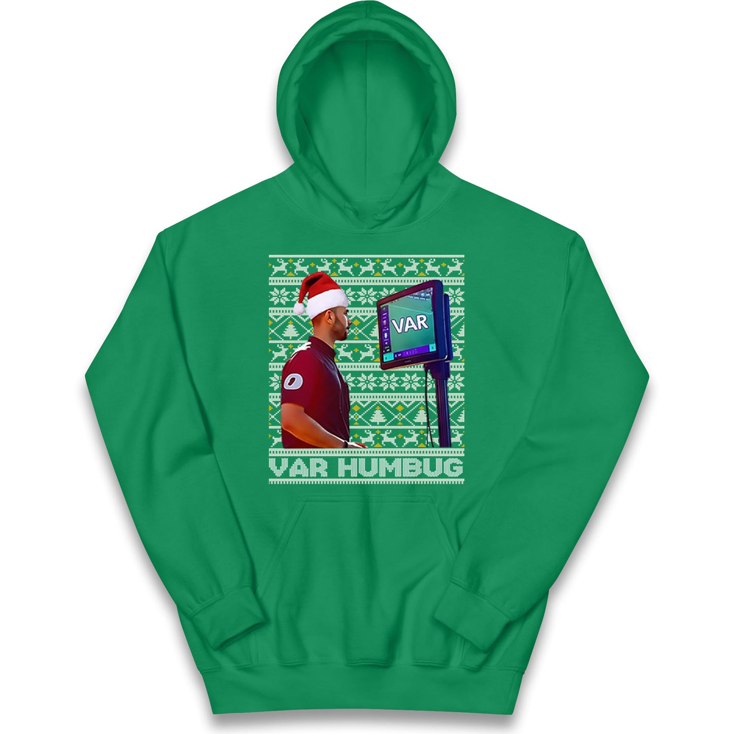 VAR Christmas Kids Hoodie
