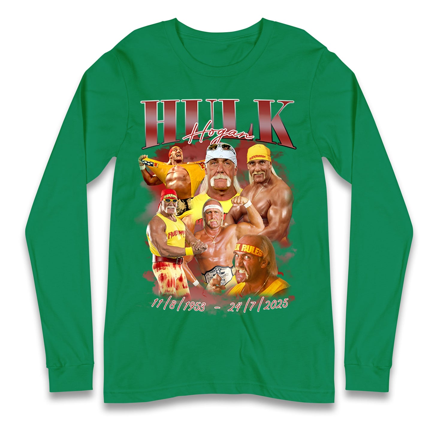 Hulk Hogan Bootleg Longsleeve T Shirt