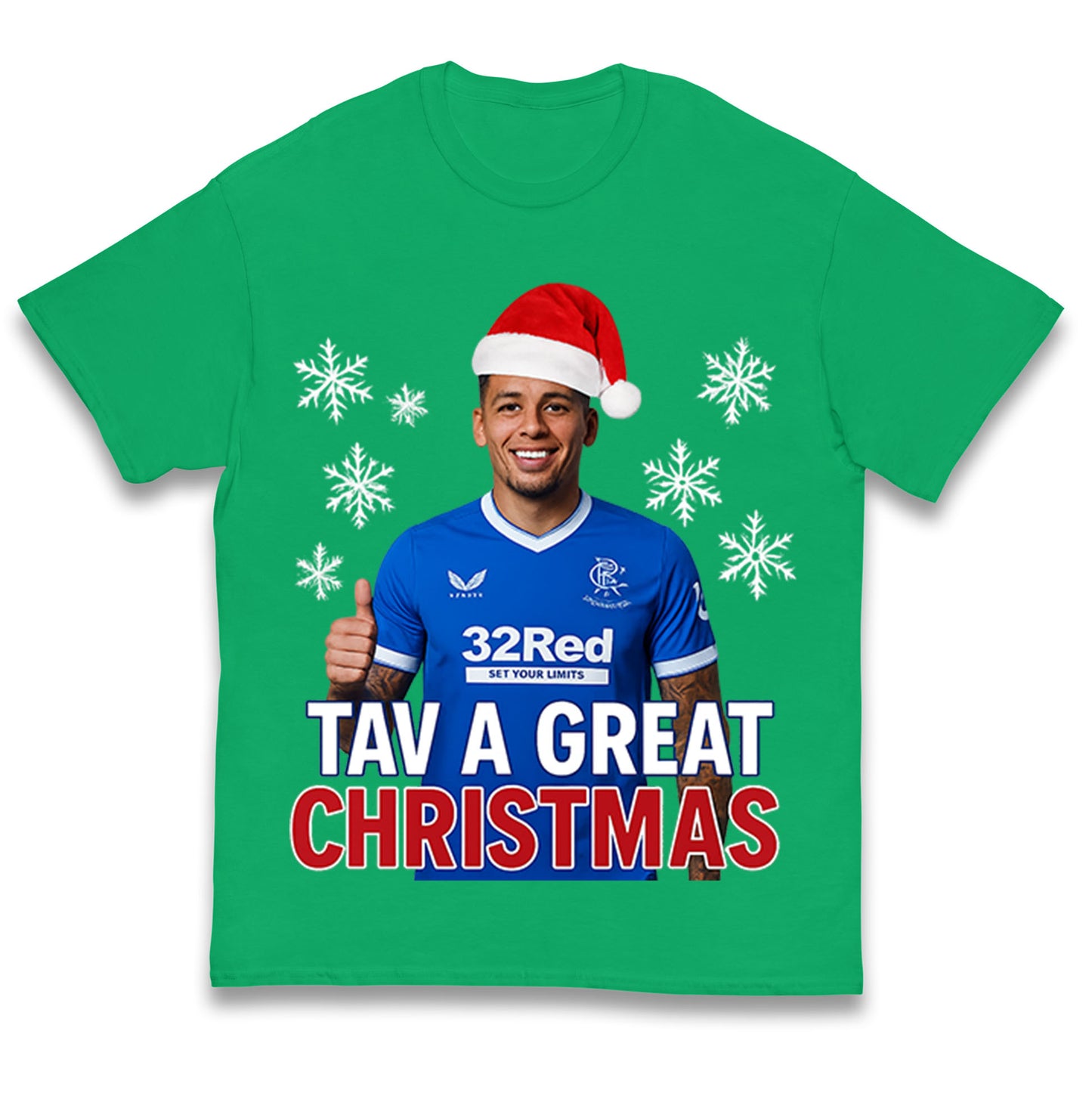 Tav a Great Christmas Rangers Kids T Shirt