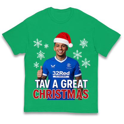 Tav a Great Christmas Rangers Kids T Shirt