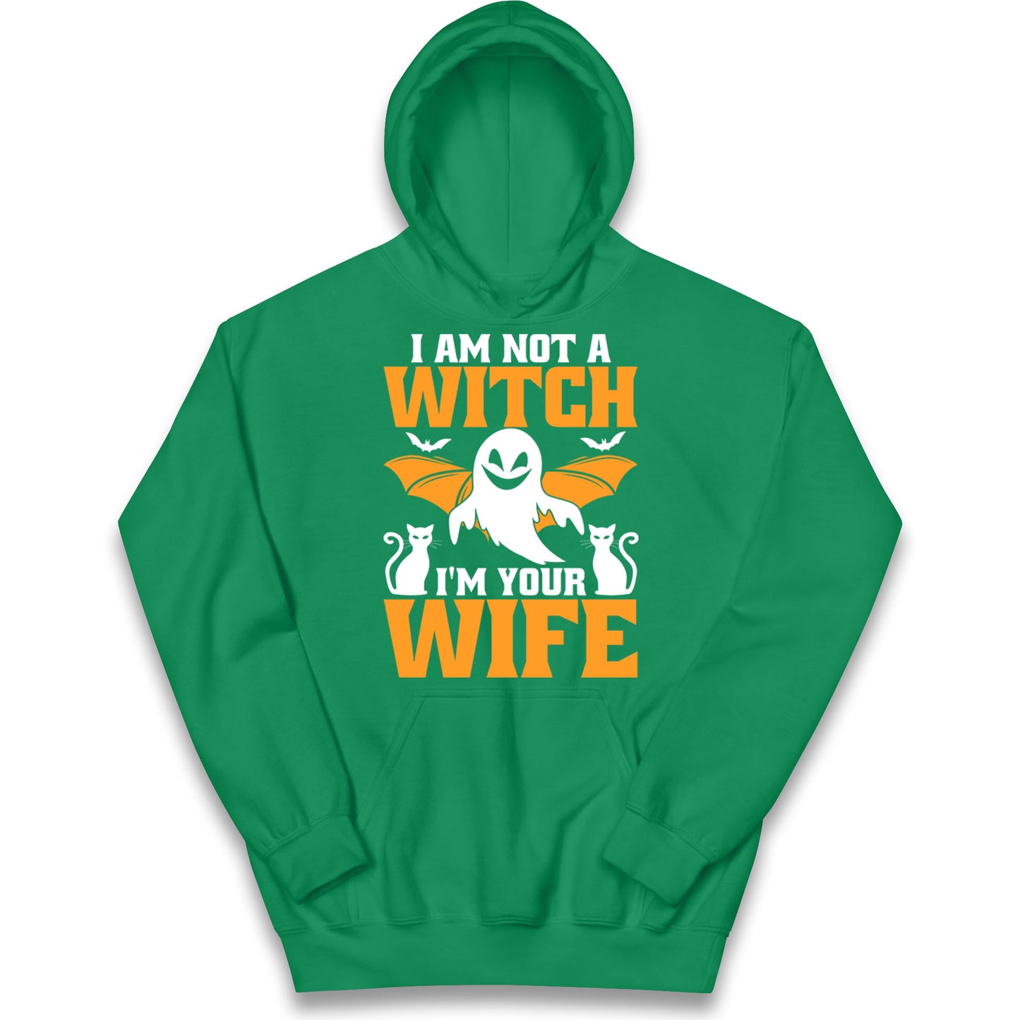 Im Not A Witch Im Your Wife Halloween Hoodie
