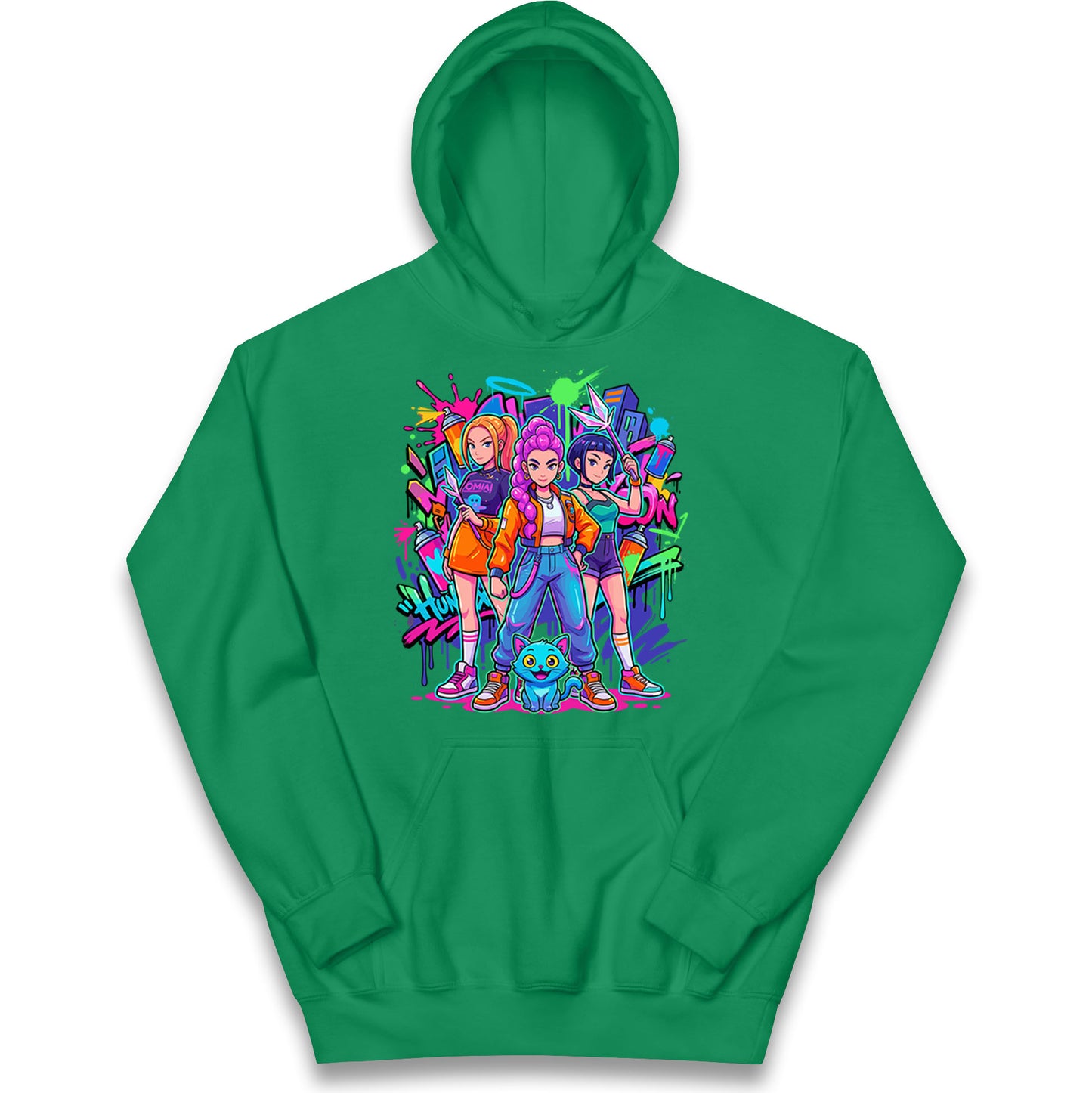 Demon Hunters Kids Hoodie