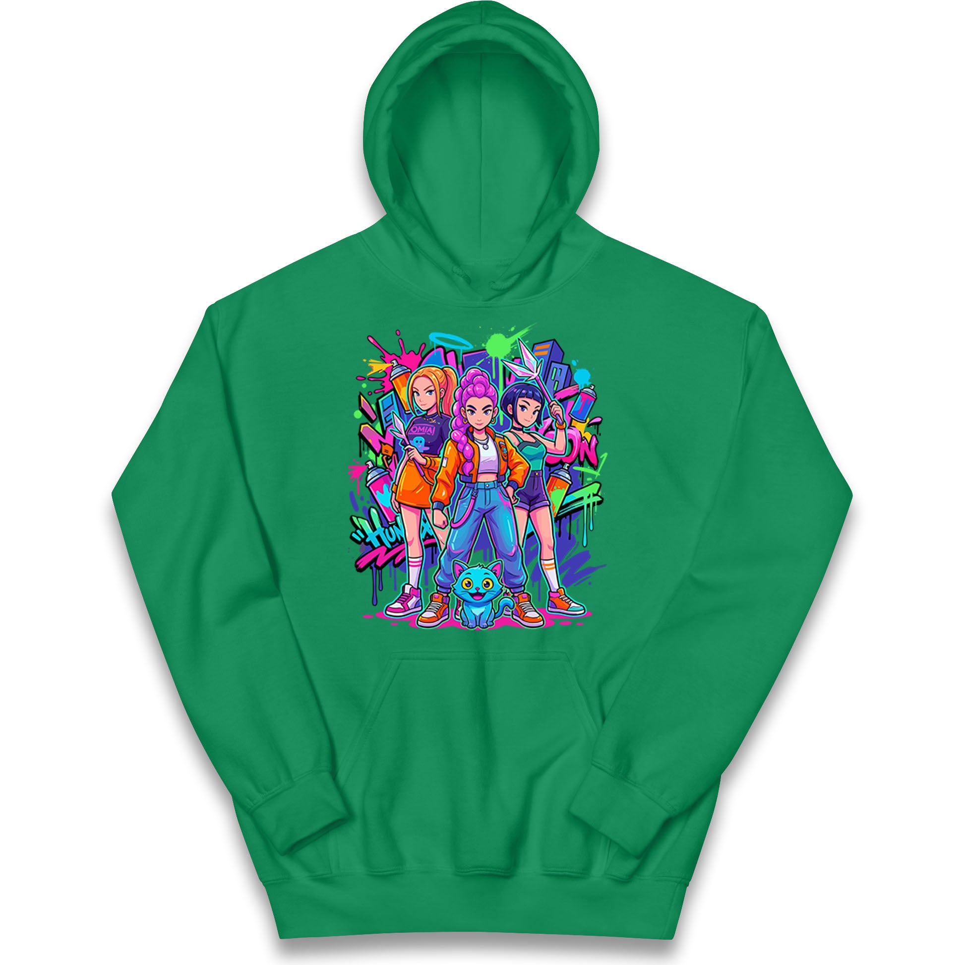 Demon Hunters Kids Hoodie