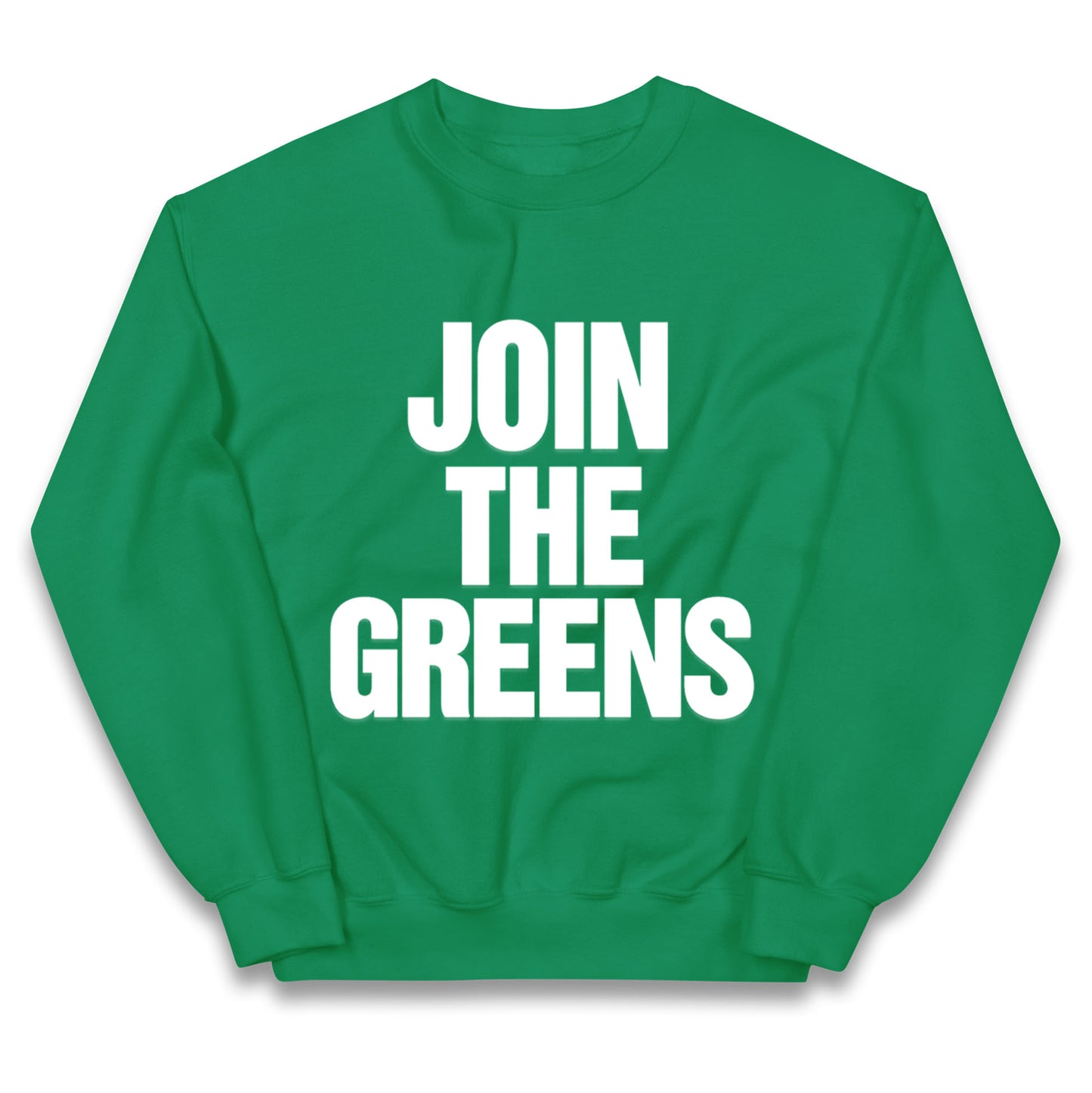 Green Party Join The Greens Kids Jumper