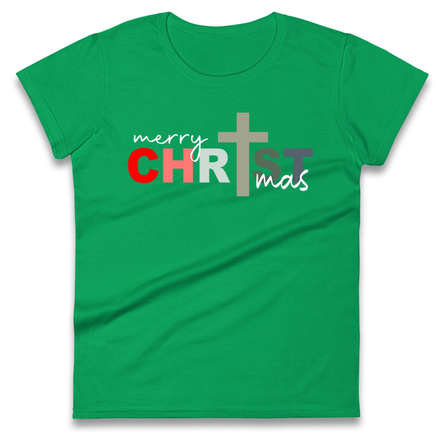 Christ Christmas Ladies T Shirt