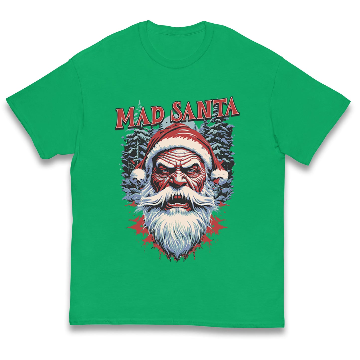 Mad Santa Kids T Shirt