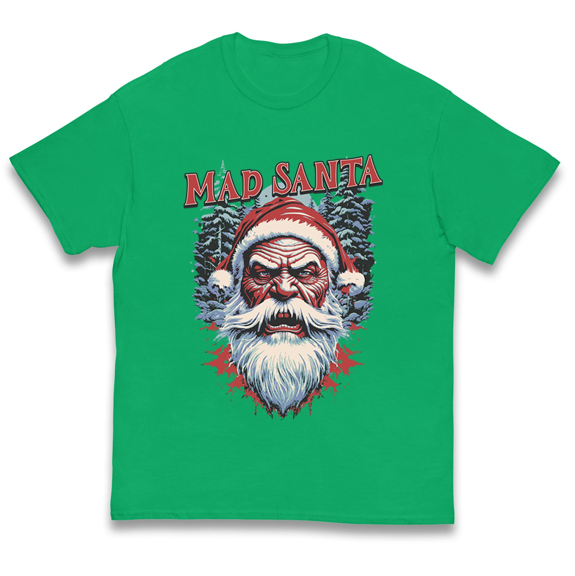 Mad Santa Kids T Shirt