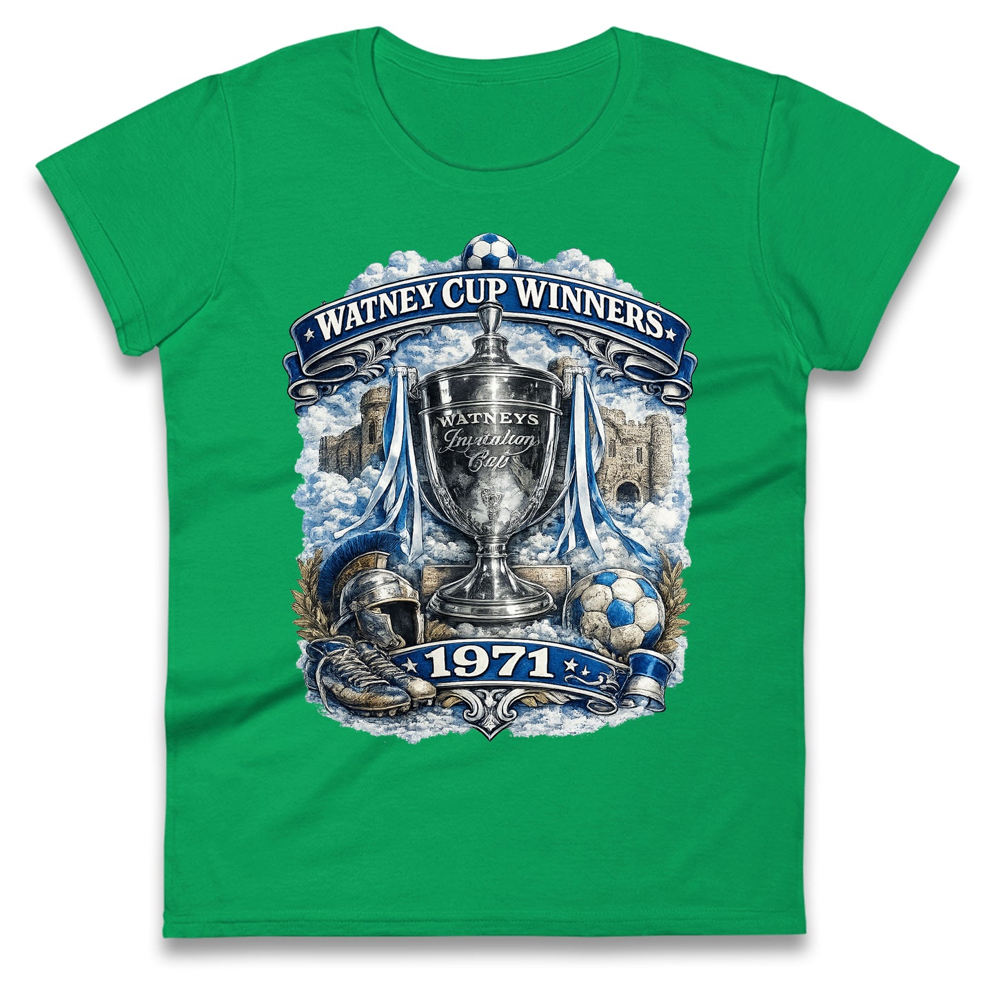 Retro Colchester Watney Cup Winners 1971 Ladies Shirt