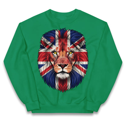 St George Flag Lion Kids Jumper 