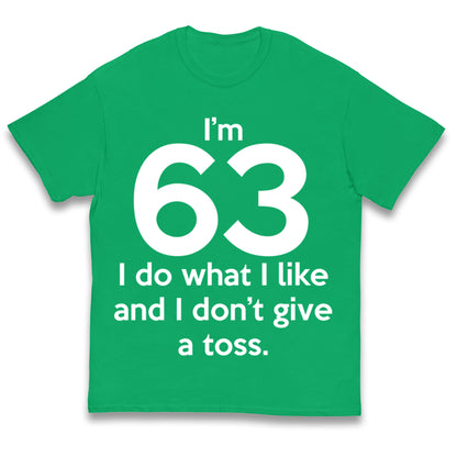 63rd Birthday Kids T Shirt