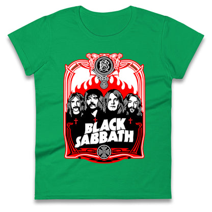 Black sabbath Band Ladies T Shirt 