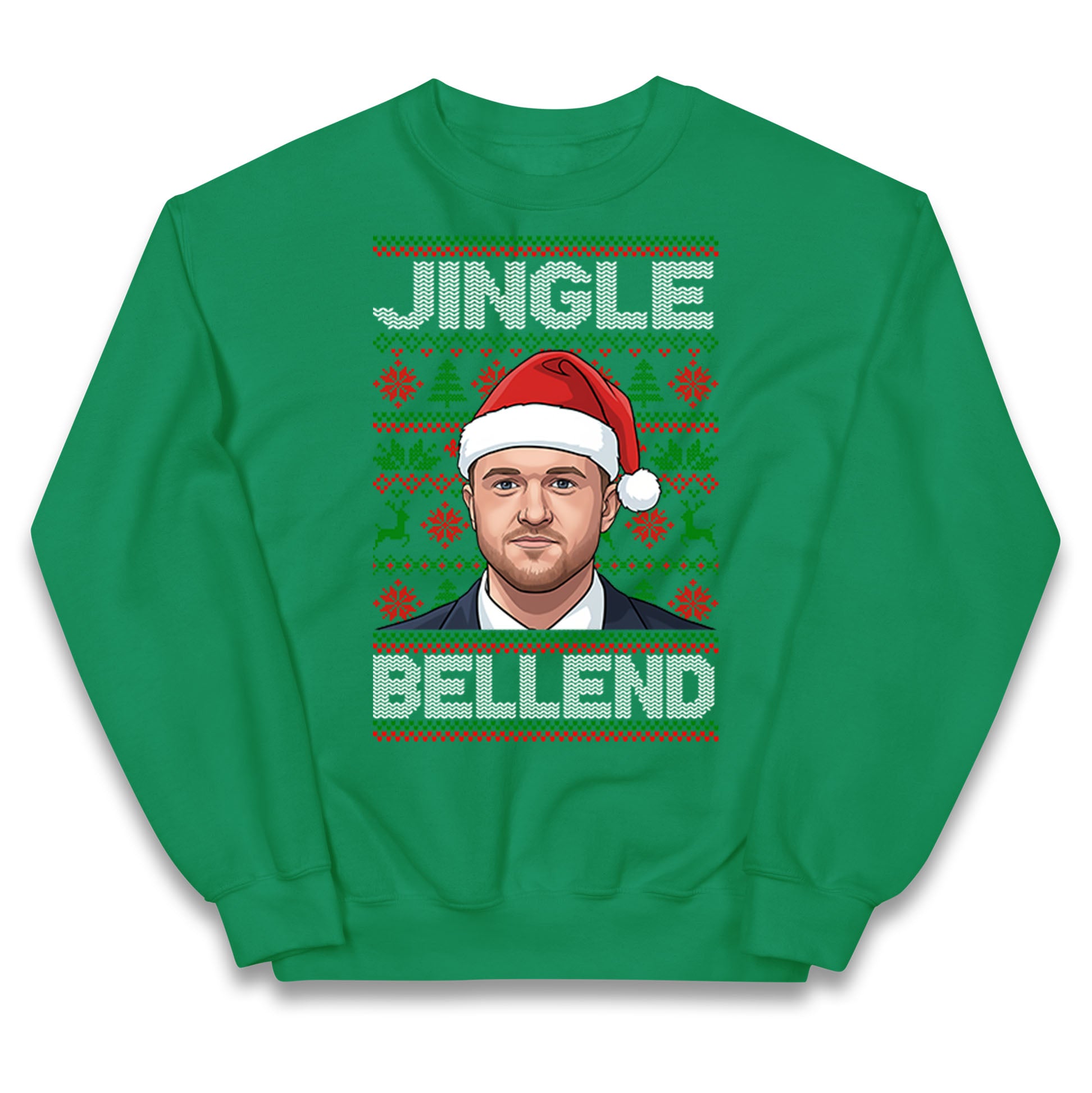 Tommy Robinson Jingle Bell Kids Jumper