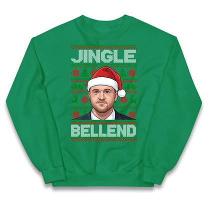 Tommy Robinson Jingle Bell Kids Jumper