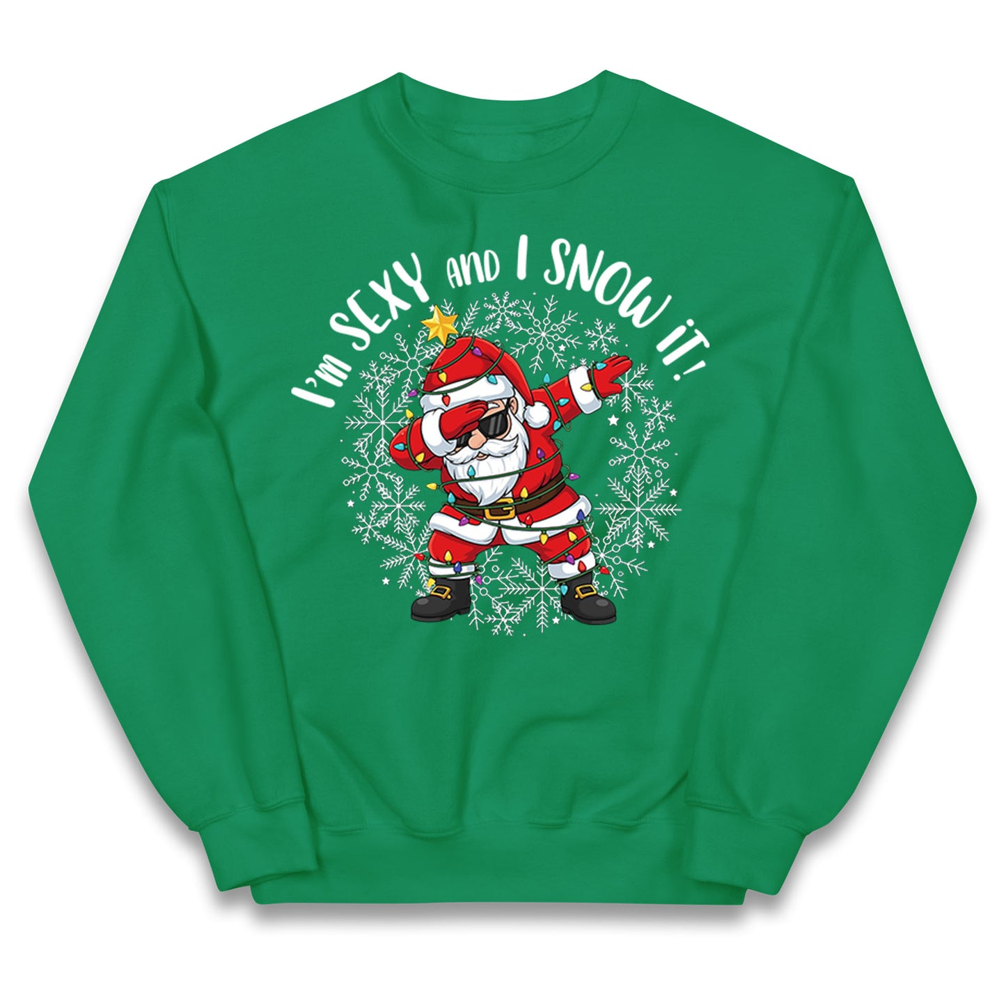 I Snow It Christmas Kids Jumper