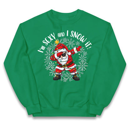 I Snow It Christmas Kids Jumper