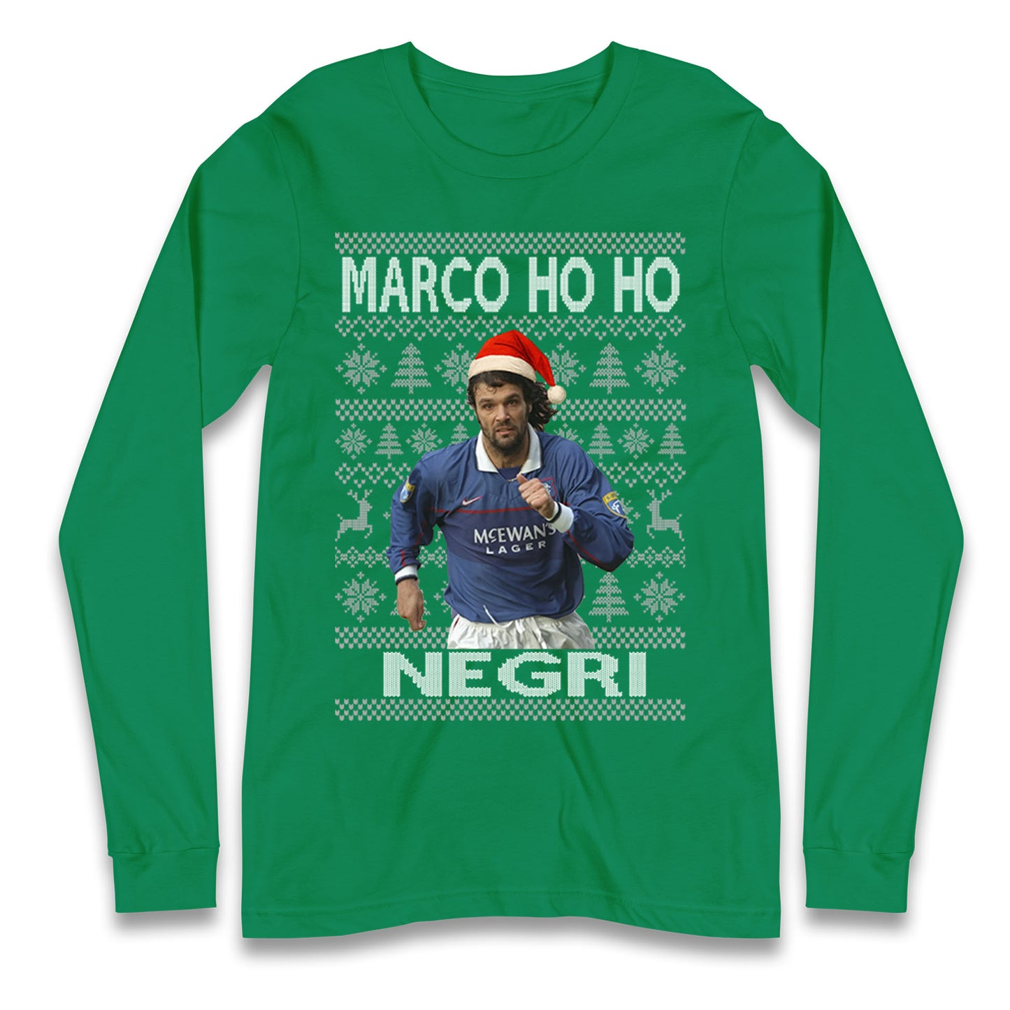 Rangers FC Christmas Longsleeve T Shirt 