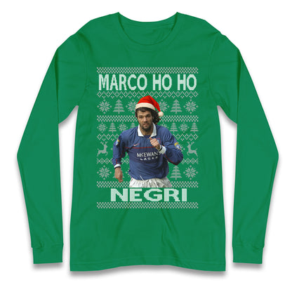 Rangers FC Christmas Longsleeve T Shirt 