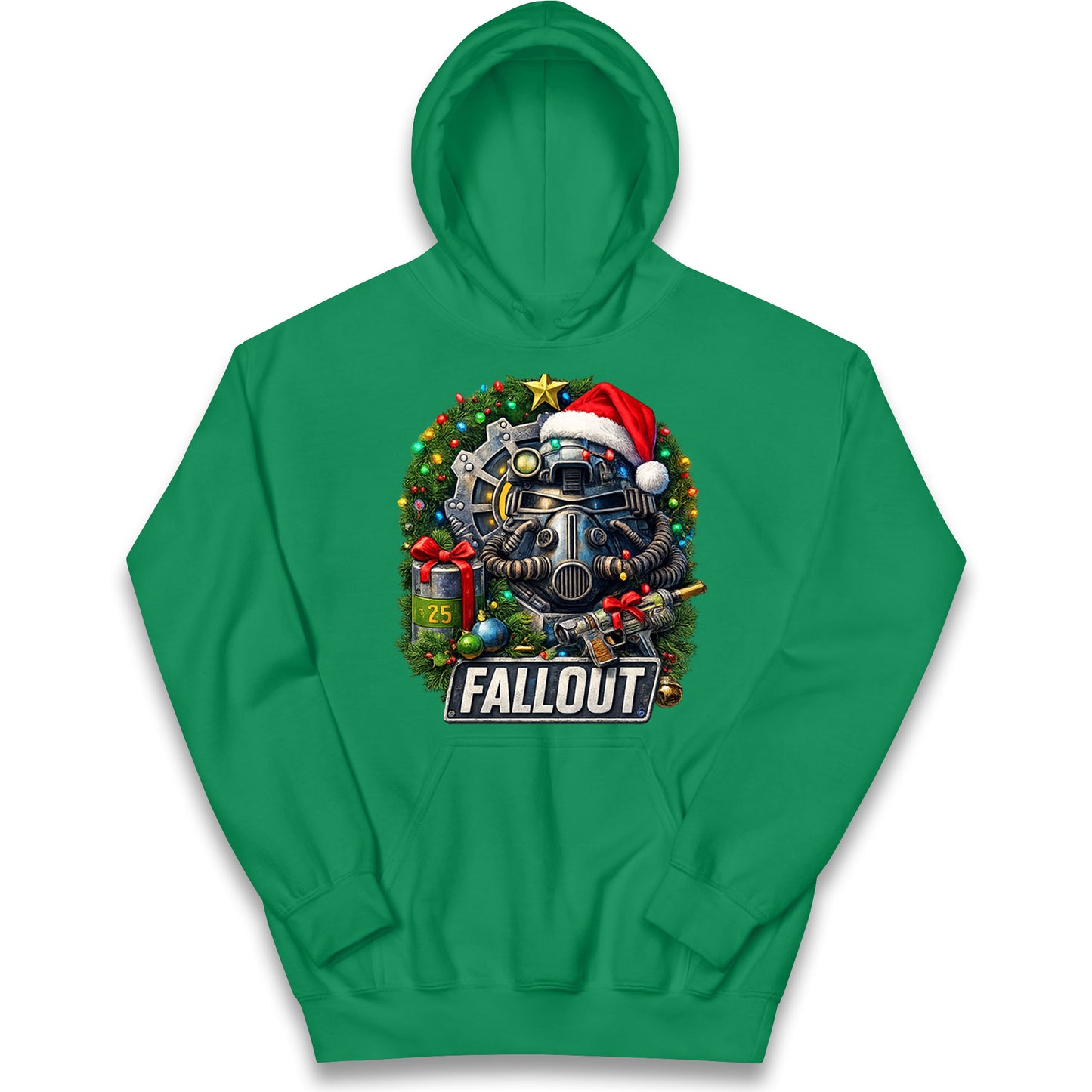 Fallout Christmas Kids Hoodie